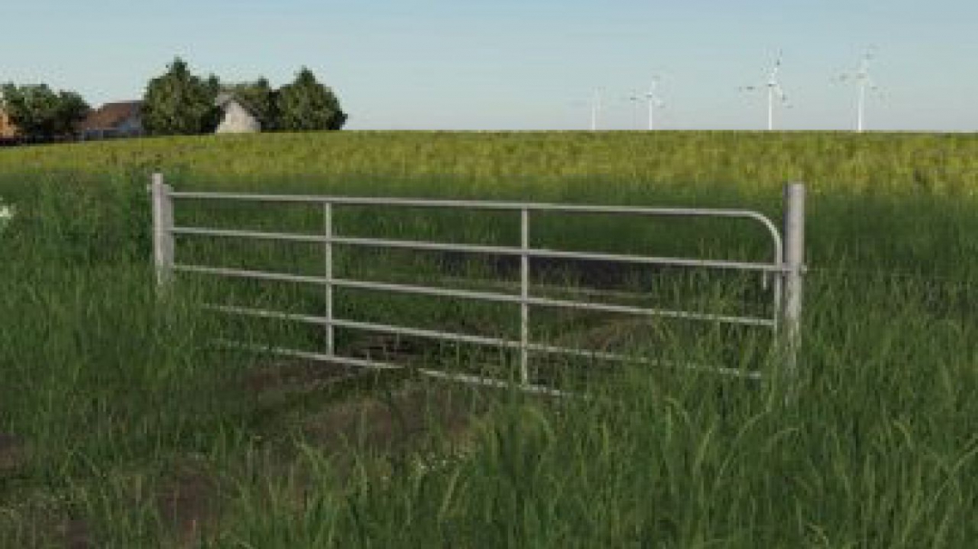 FS19 Galvanized Gate v1.0.0.0