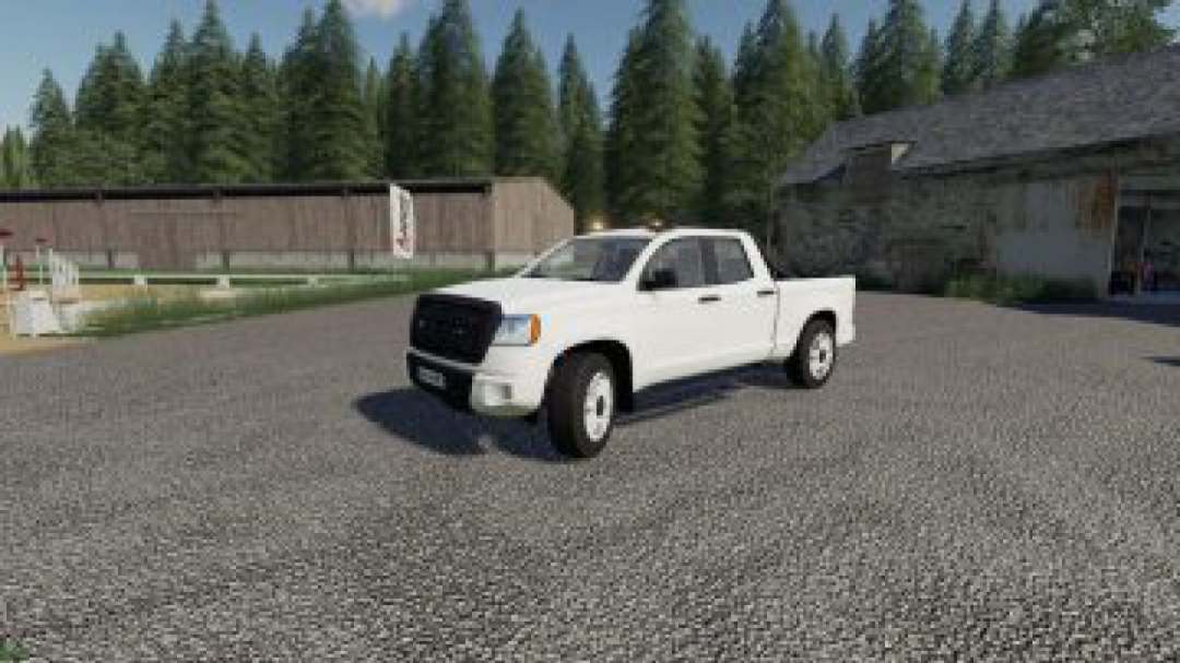 FS19 Pickup 2014 Transport Service v1.0.0.1