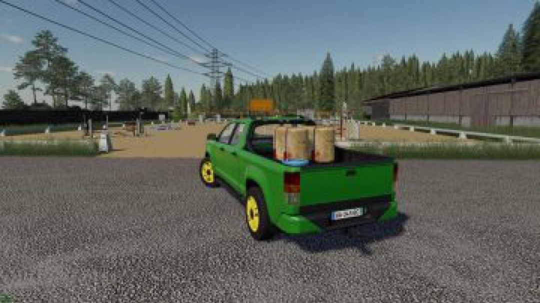 FS19 Pickup 2014 Transport Service v1.0.0.1