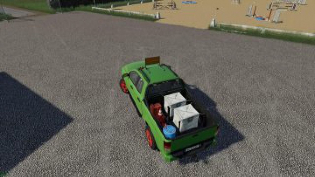 FS19 Pickup 2014 Transport Service v1.0.0.1