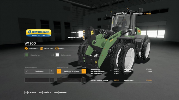 Trending mods today: FS19 NH W190D Siloking