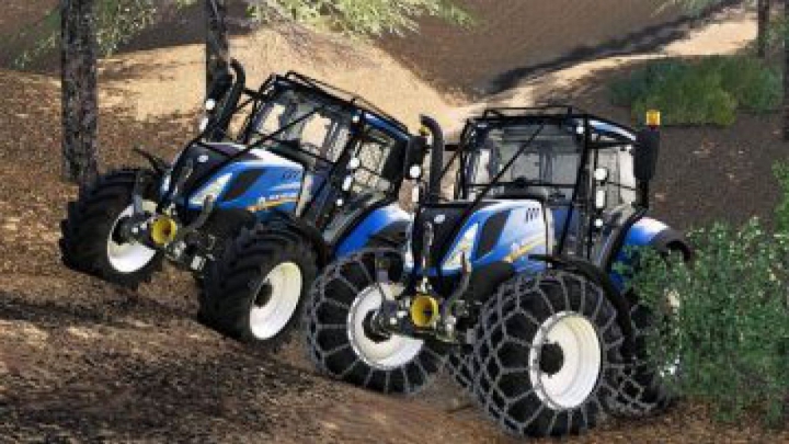 Trending mods today: FS19 New holland T5 with forestry upgrade v1.0