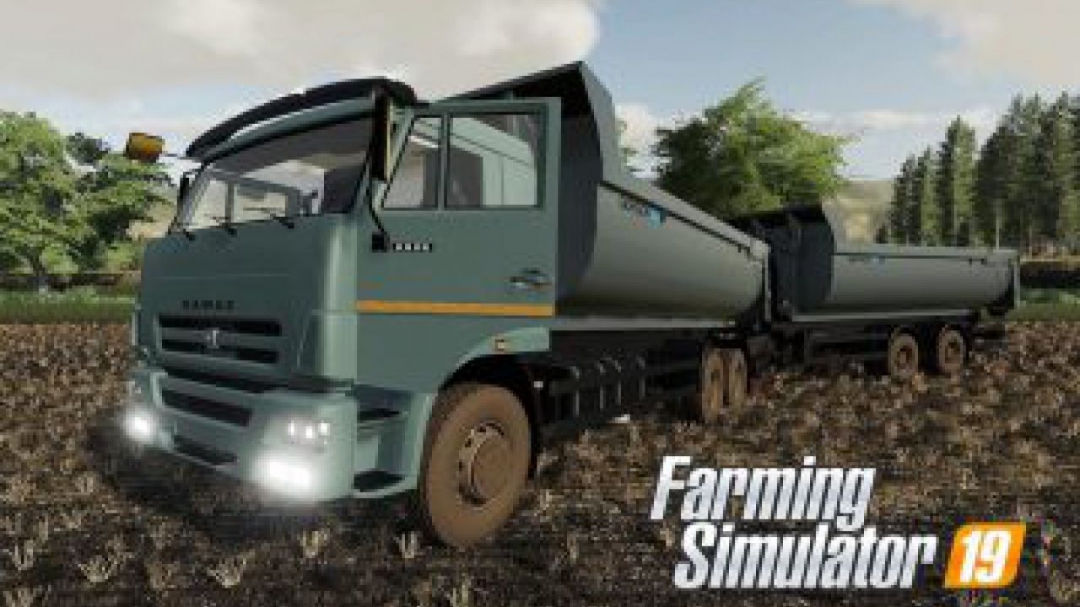 FS19 KamAZ-658667 and T83090 HKL V1.0