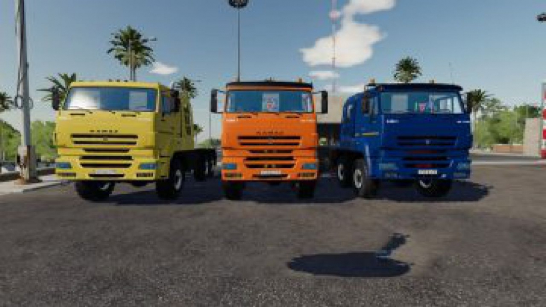 FS19 KAMAZ-65228 Pack v1.0.0.0