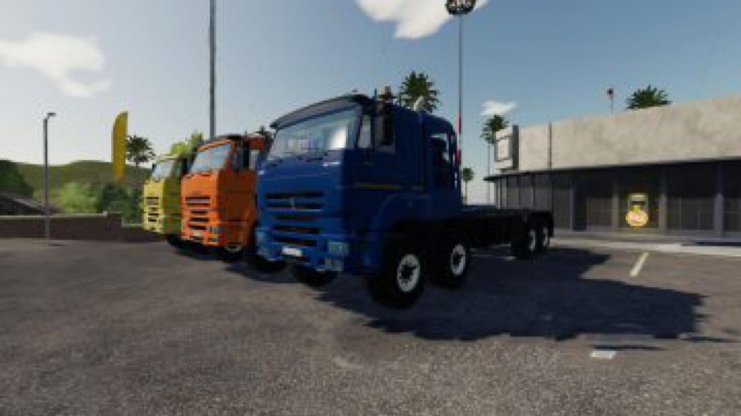 FS19 KAMAZ-65228 Pack v1.0.0.0