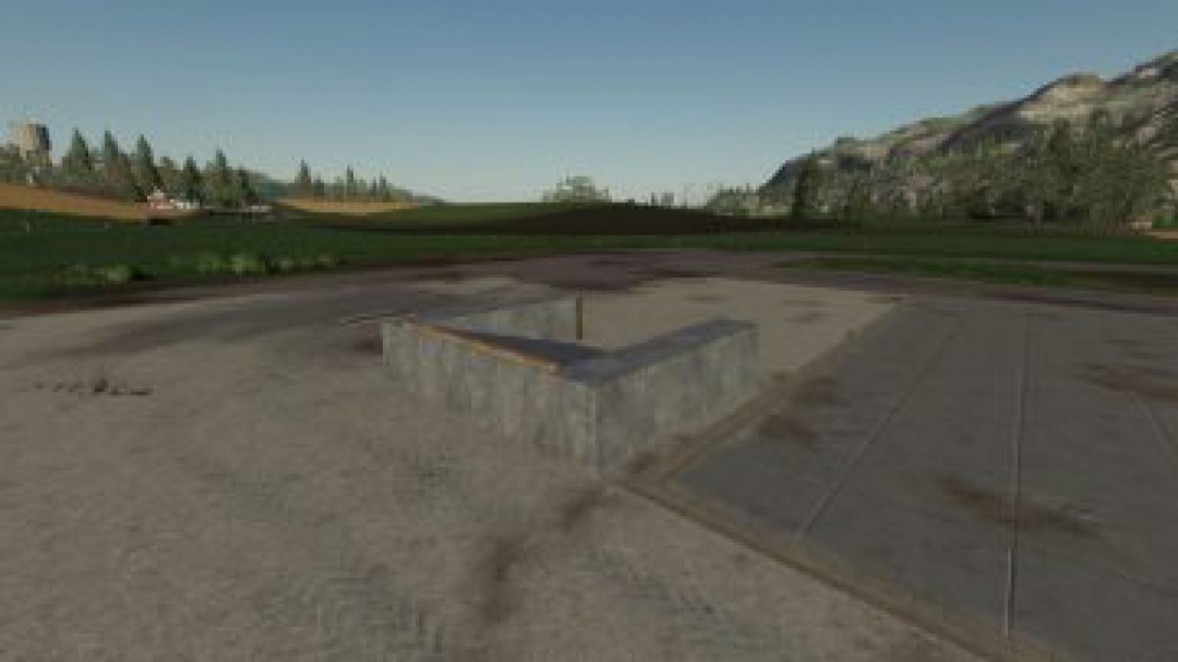 FS19 Placeable Concrete Ramp