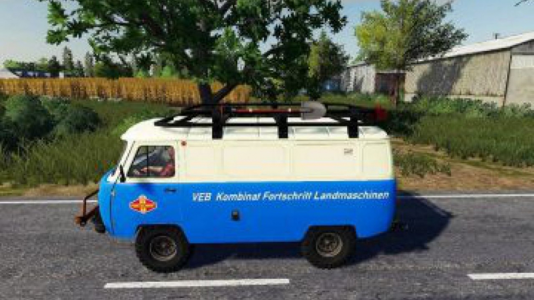 FS19 UAZ service VEB Kombinat Fortschritt v1.0