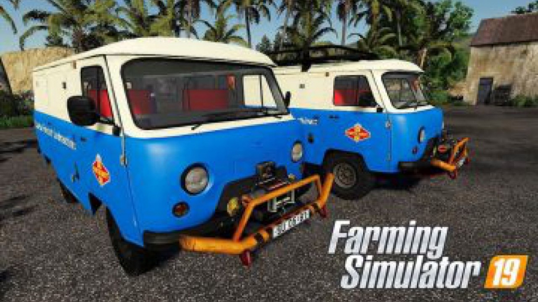 FS19 UAZ service VEB Kombinat Fortschritt v1.0