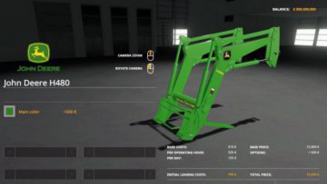 FS19 John Deere 8130-8530 + loader v1.0