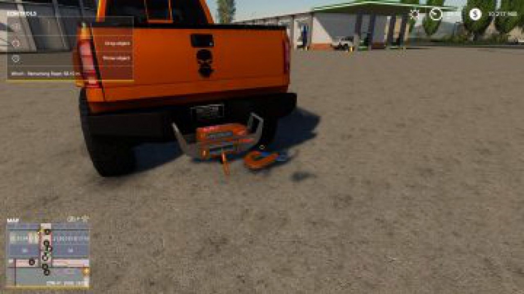 FS19 Warn Bumper Attachable Winch v1.0