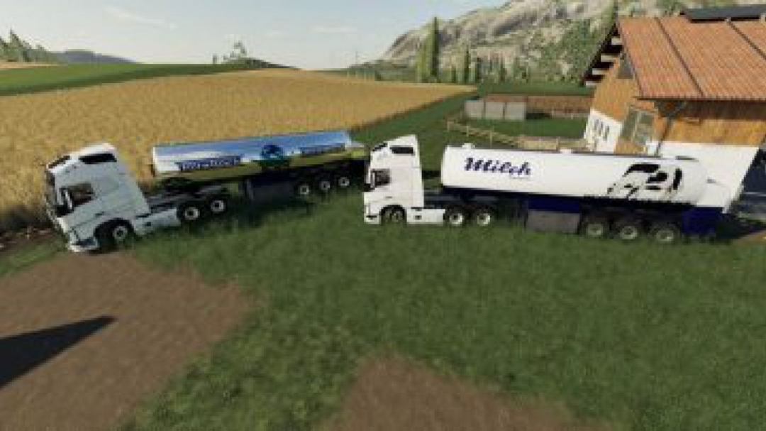 FS19 Water transport semi-trailer v1.0.0.0