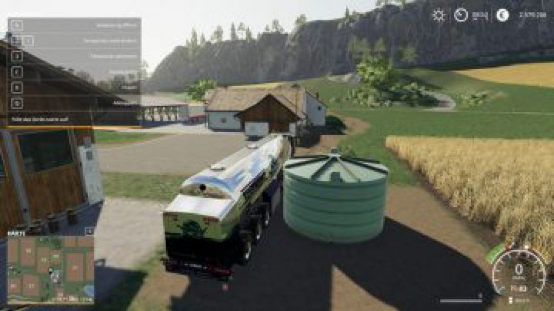 FS19 Water transport semi-trailer v1.0.0.0