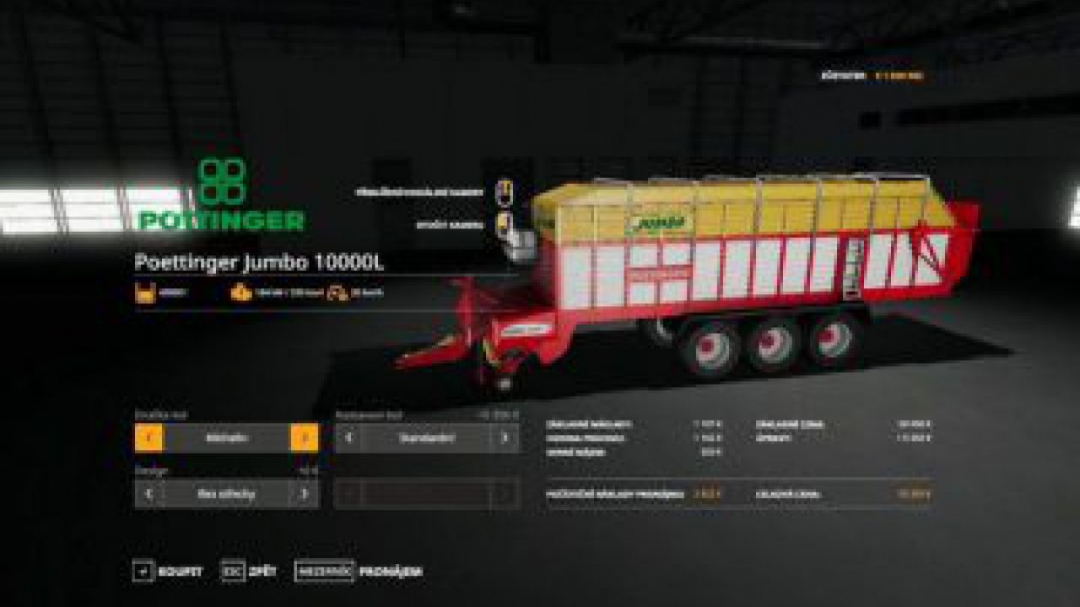 FS19 Poettinger JUMBO 10000L v1.0