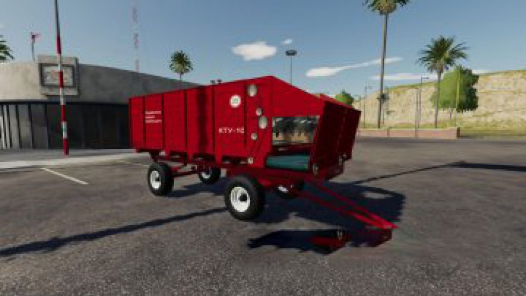 FS19 KTU-10 v2.0 Trailer