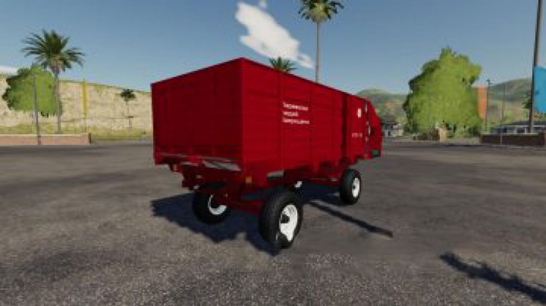 FS19 KTU-10 v2.0 Trailer