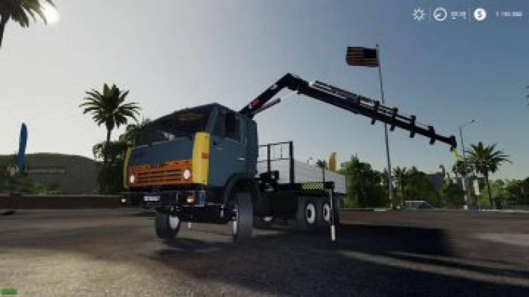 FS19 Kamaz 55102 MANIPULATOR v1.0.1.0