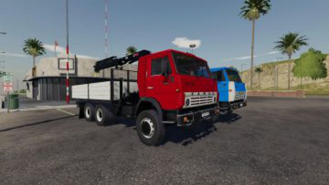 FS19 Kamaz 55102 Manipulator v1.1