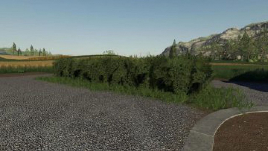 FS19 Placeable hedge v1.0.0.0