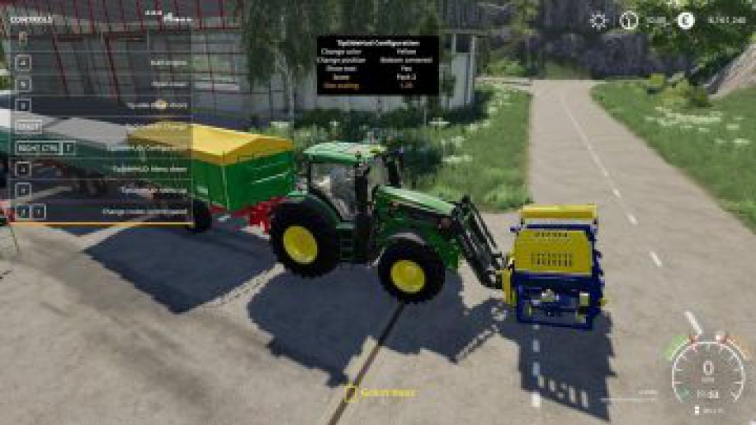 FS19 Tip Side HUD v1.0.0.0