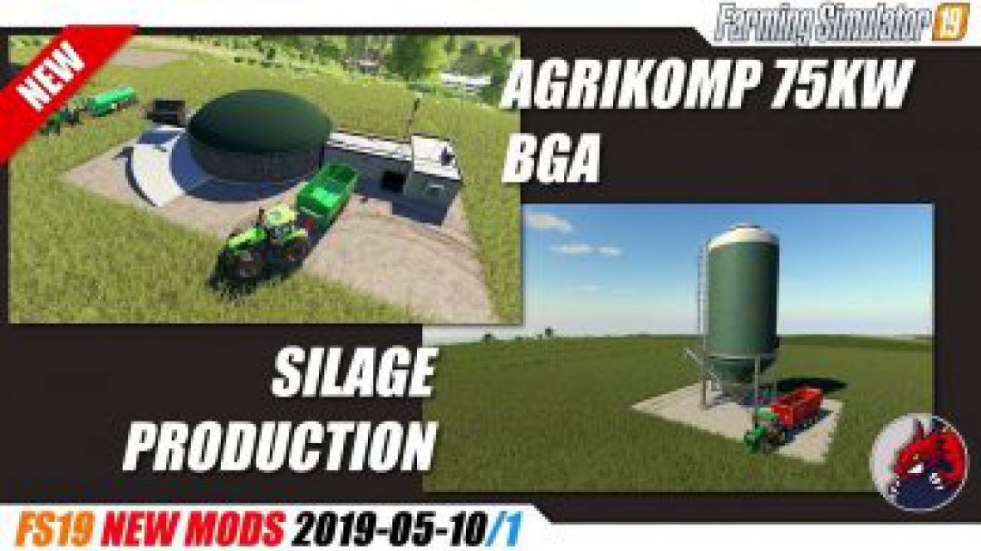 FS19 AgriKomp 75KW BGA v1.1.0.0