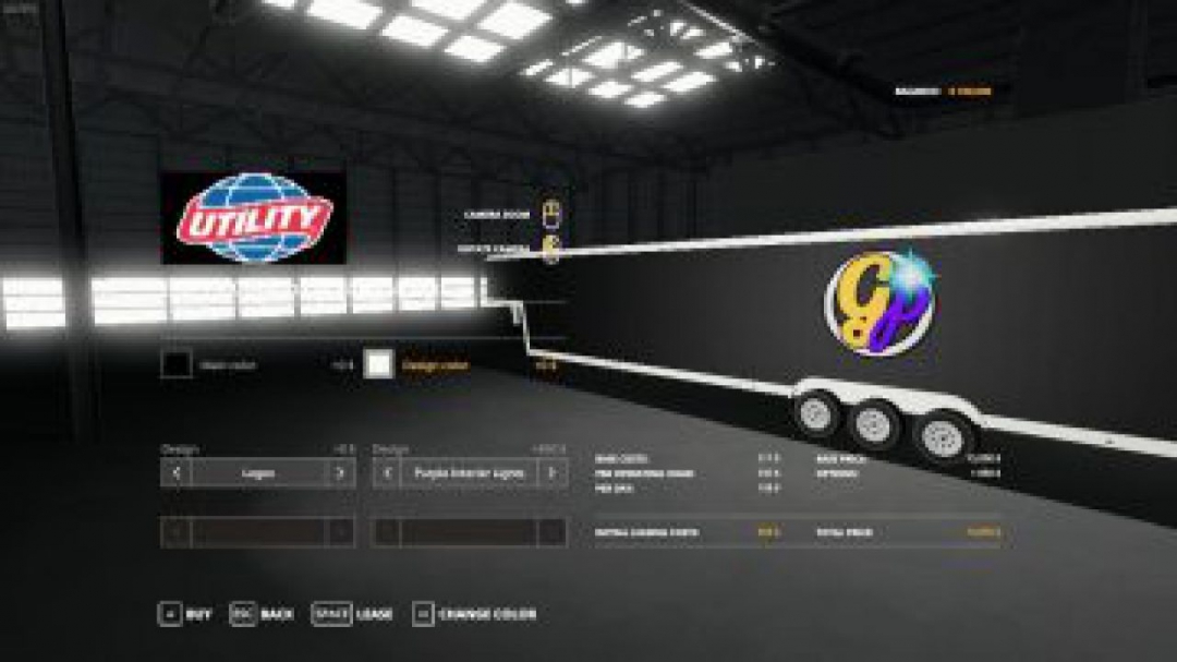 FS19 60ft Car Trailer GP edit v1.0.0