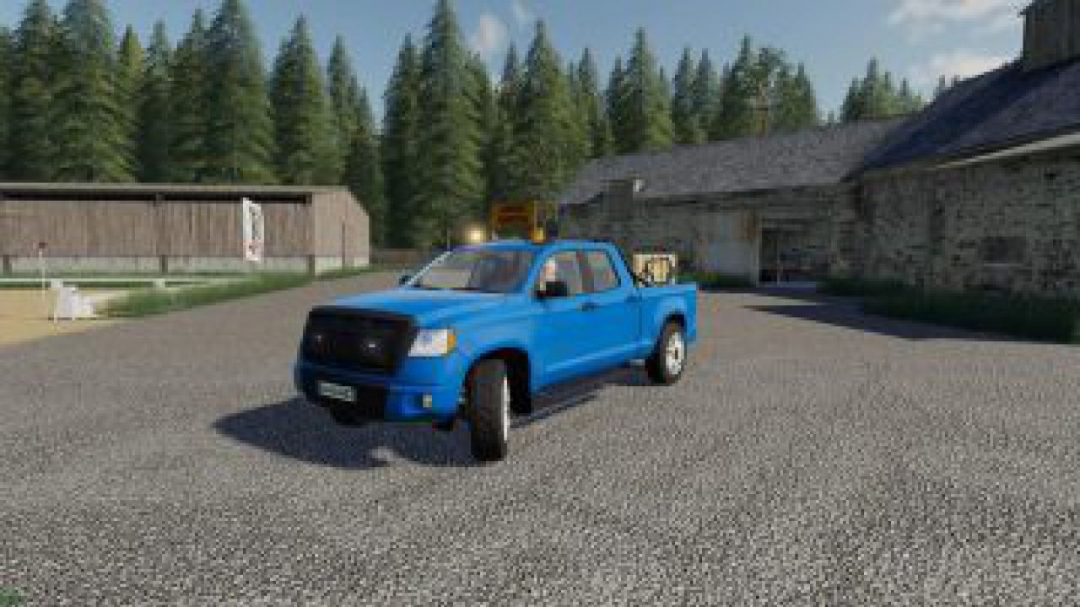 FS19 Pickup 2014 Transport Service v1.0.0.2