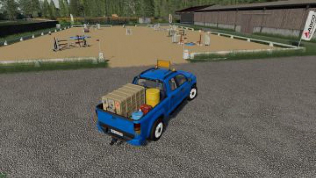 FS19 Pickup 2014 Transport Service v1.0.0.2