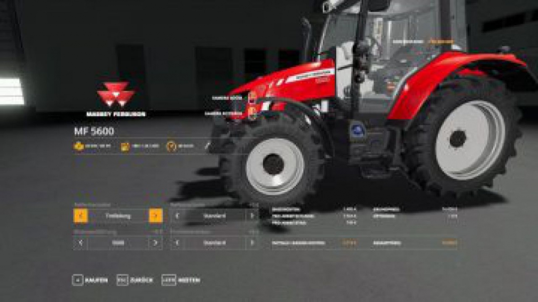 FS19 Massey Ferguson 5600 v1.3