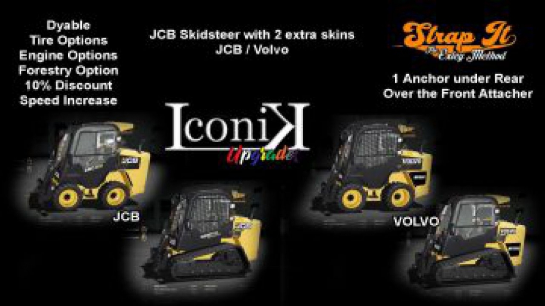 FS19 Iconik Skidsteers v1.0