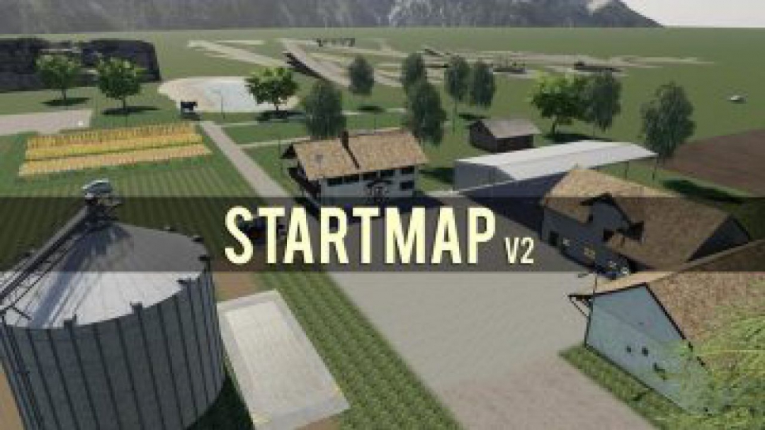 FS19 EMPTY MAP – START MAP v2.0