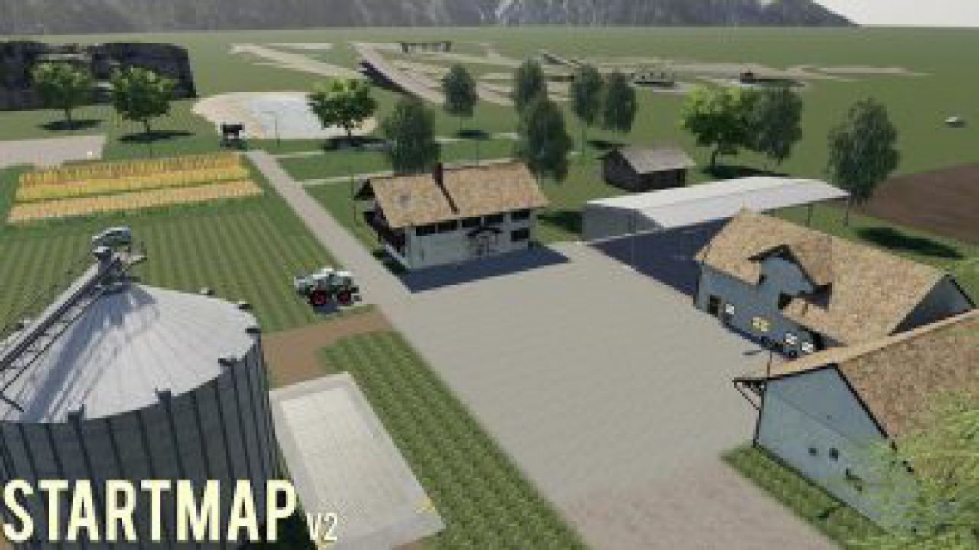 FS19 EMPTY MAP – START MAP v2.0