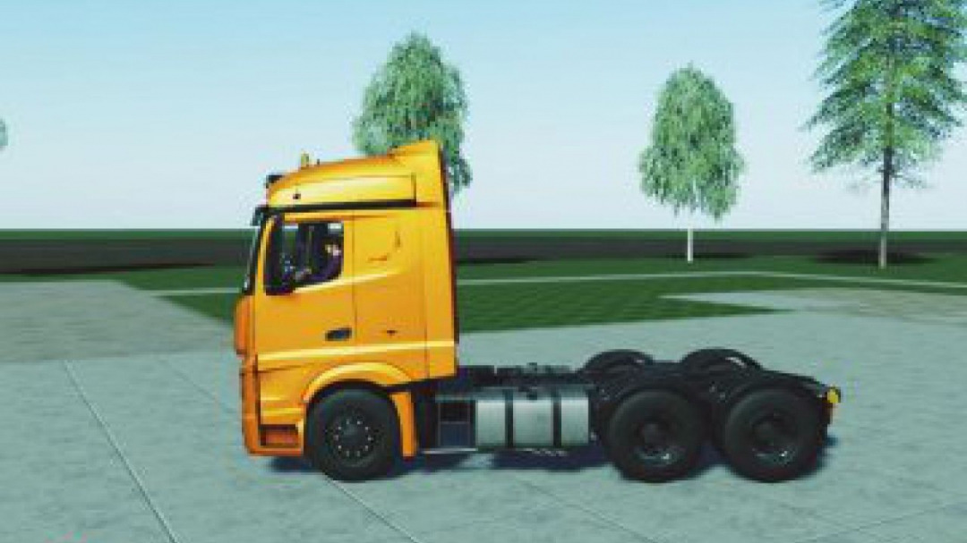 FS19 Mercedes Actros MP4 v1.0