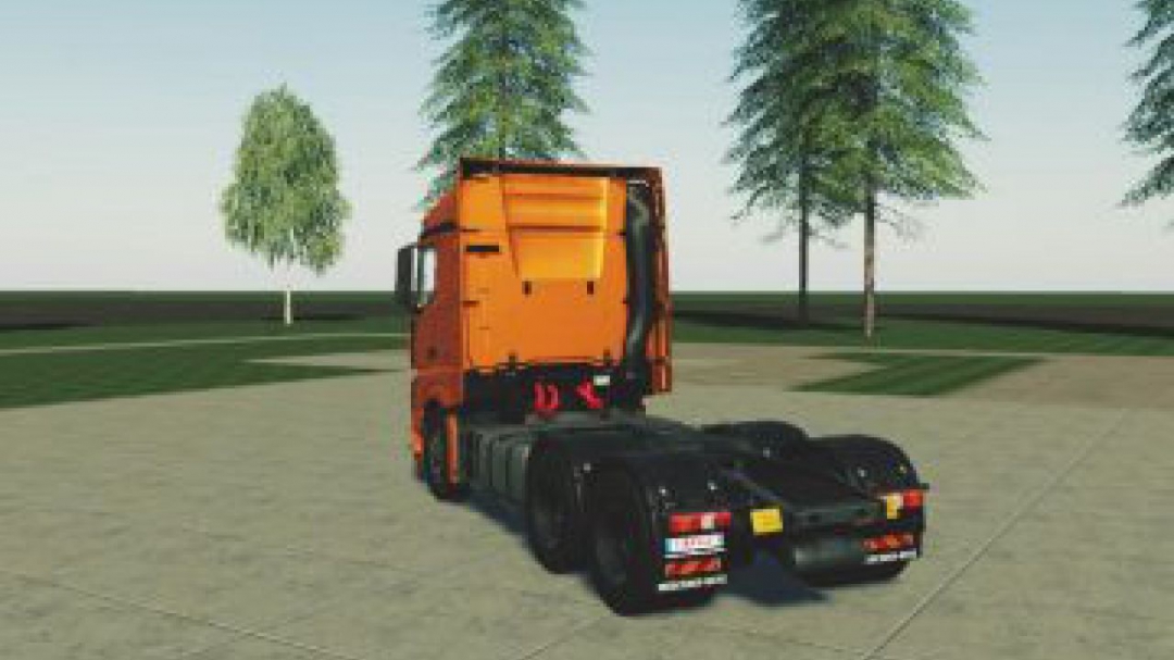 FS19 Mercedes Actros MP4 v1.0