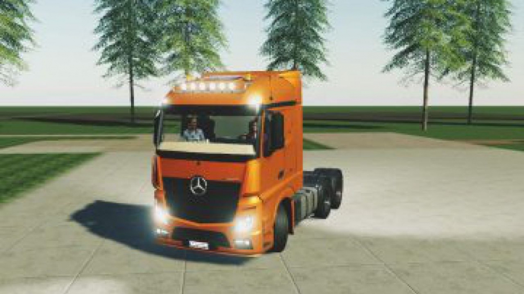 FS19 Mercedes Actros MP4 v1.0