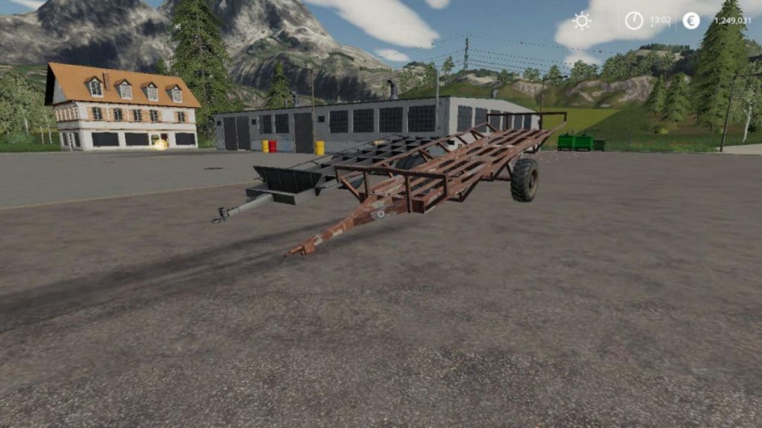 FS19 Hungarian Homemade Bale Trailer Pack v1.0