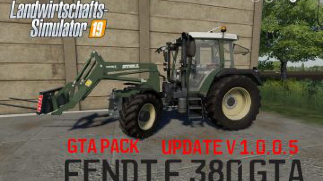 FS19 Fendt F 380GTA MegaPack v1.0.0.5