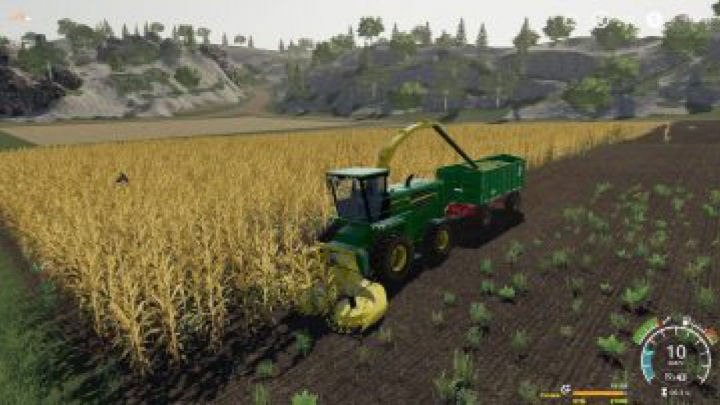 fs19-mods,  FS19 John Deere 7400 set v1.0.0.0