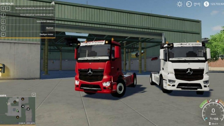 Trending mods today: FS19 Mercedes benz antos 3245