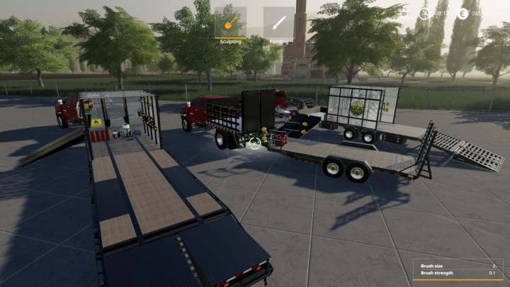 fs19-mods,  pj lawn care trailer pack