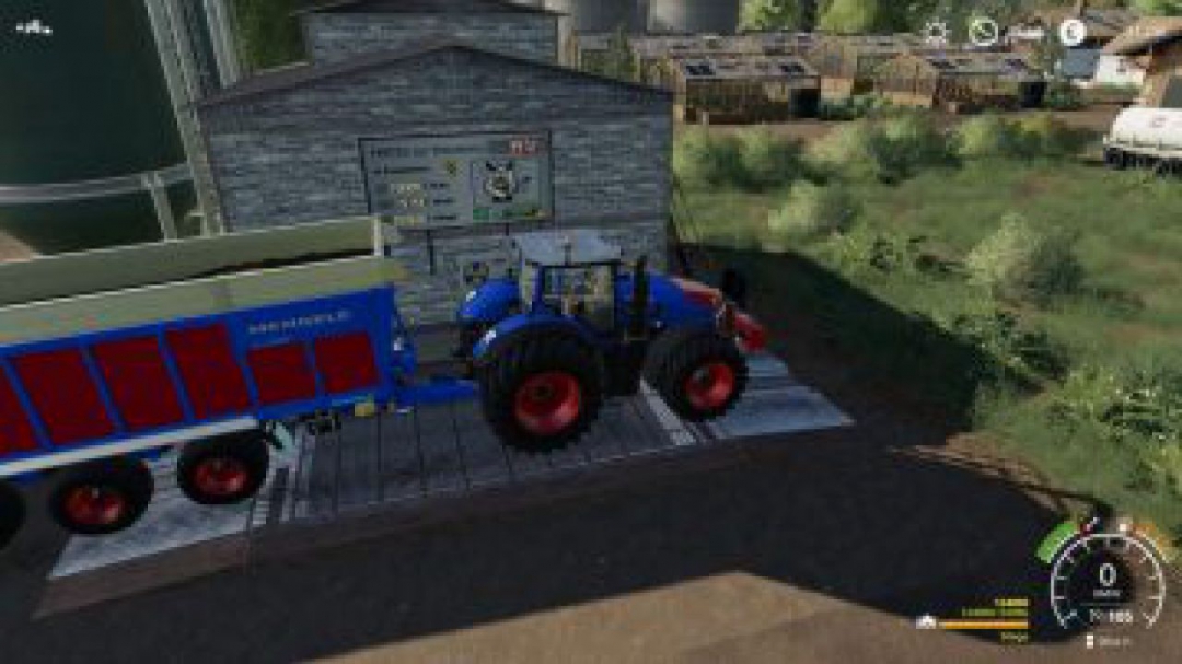 FS19 Mixed feed production with grass v1.3.2