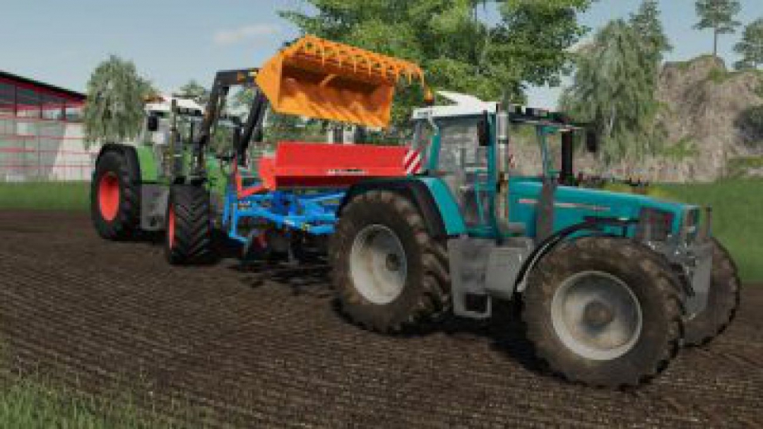 FS19 Rau Polaymad 300 mit Hatzernbichler Exaktor v1.0