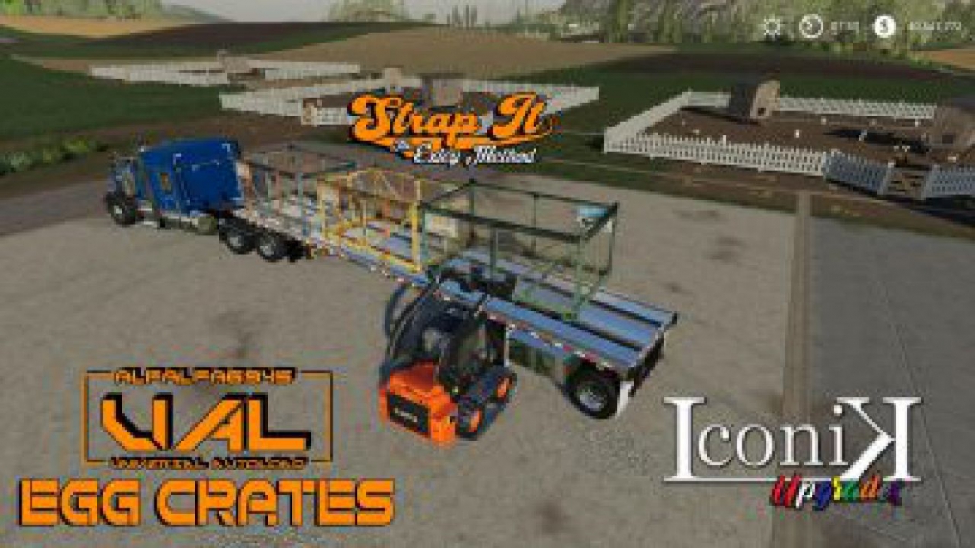 FS19 Iconik UAL Egg Crates v1.0