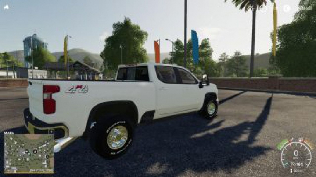 FS19 City Service 2020 Silverado v1.1