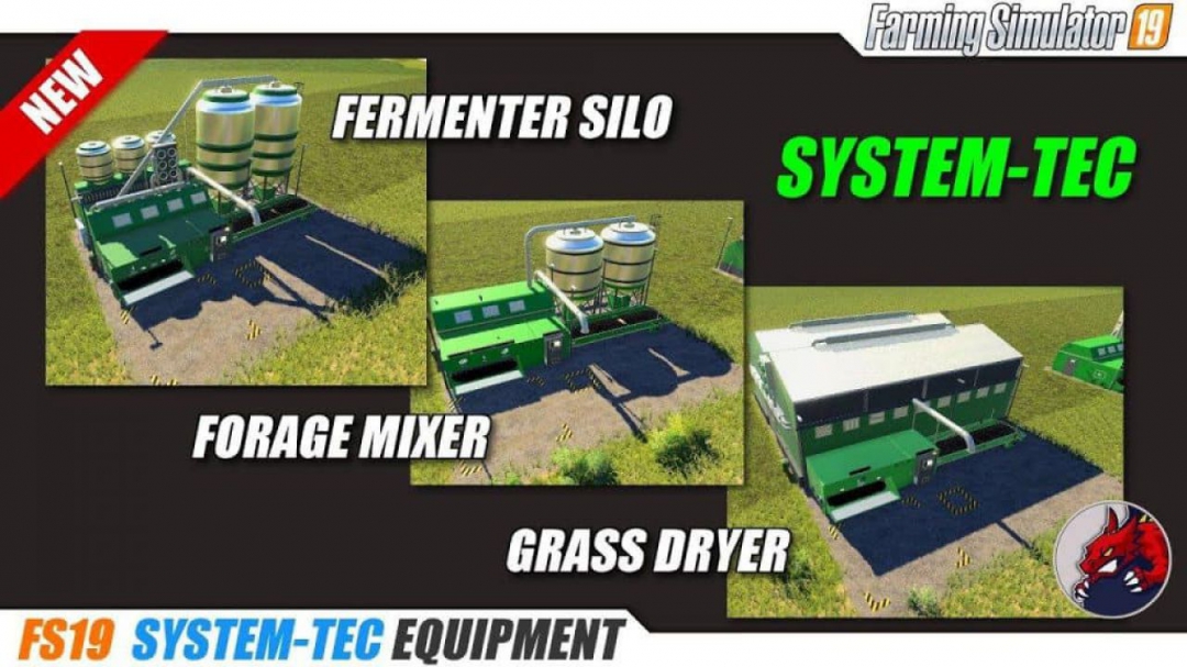 FS19 System-Tec Cow Mixer Station (English Version) v1.0