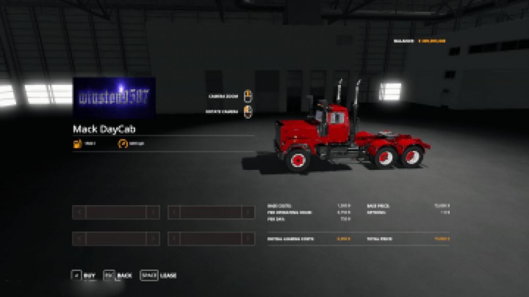 FS19 Mack Daycab and Sleeper