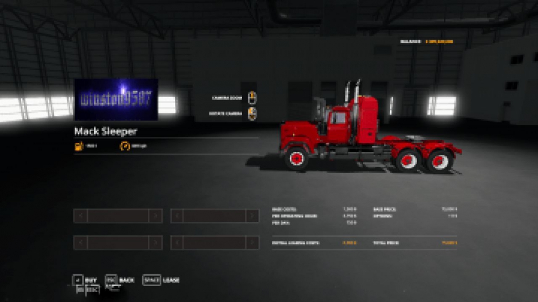 FS19 Mack Daycab and Sleeper