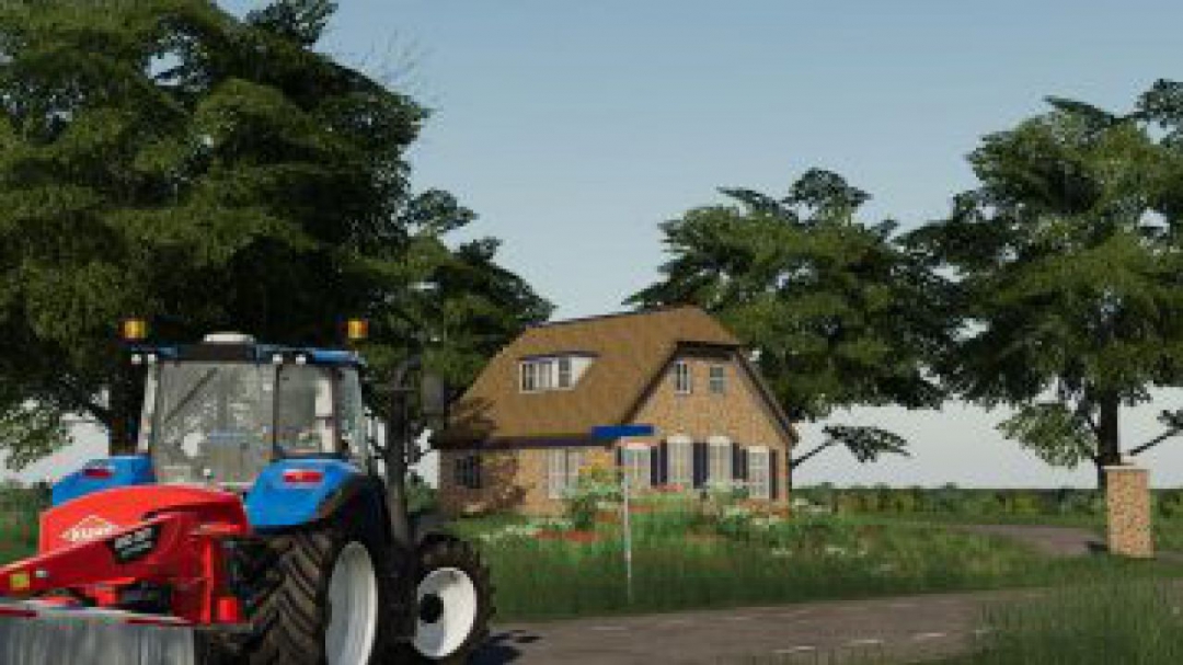 FS19 Light sandstone Style Building v1.0