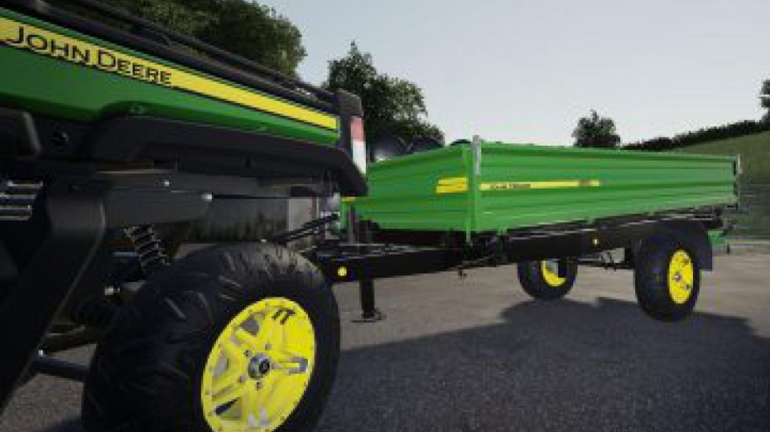 FS19 John Deere Gator Trailer v1.0