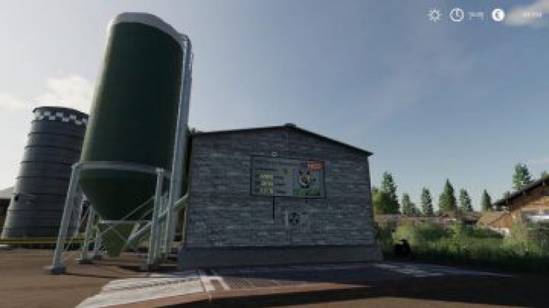 FS19 Mixed feed production with grass fixed v1.3.2