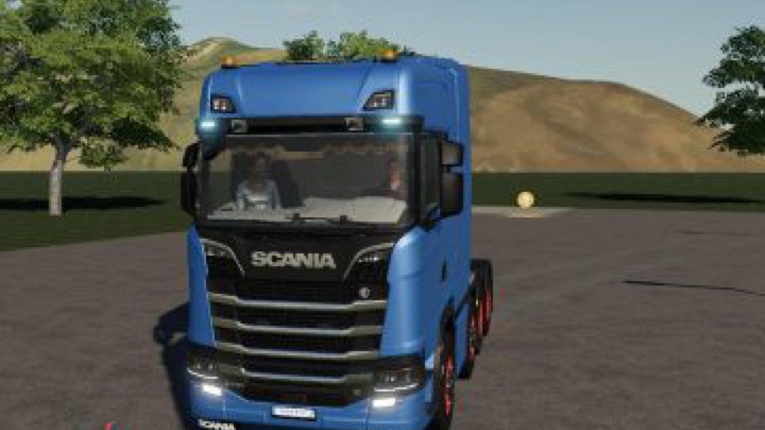 FS19 Scania R730 8×4 v1.0